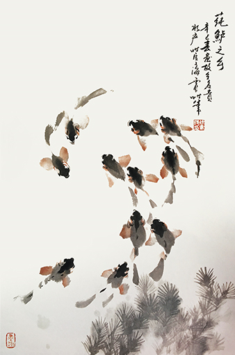 莼鲈之乡  2001年  68cm×46cm
